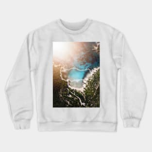 Turkey Country Map | Luminous Landscapes Crewneck Sweatshirt